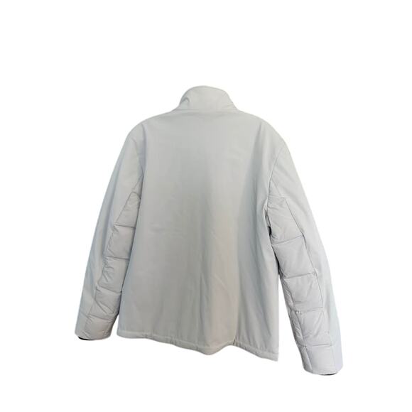 Murano Men's Puffer Jacket size M Lightweight zip up coat Modern Minamilist - Picture 3 of 3